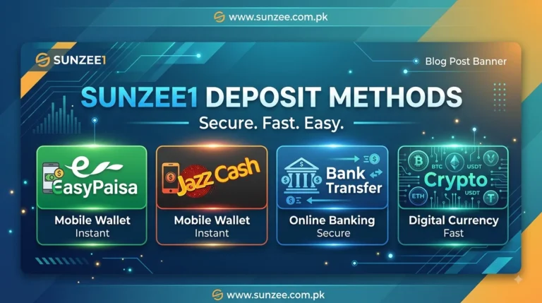 Sunzee1 Deposit Methods